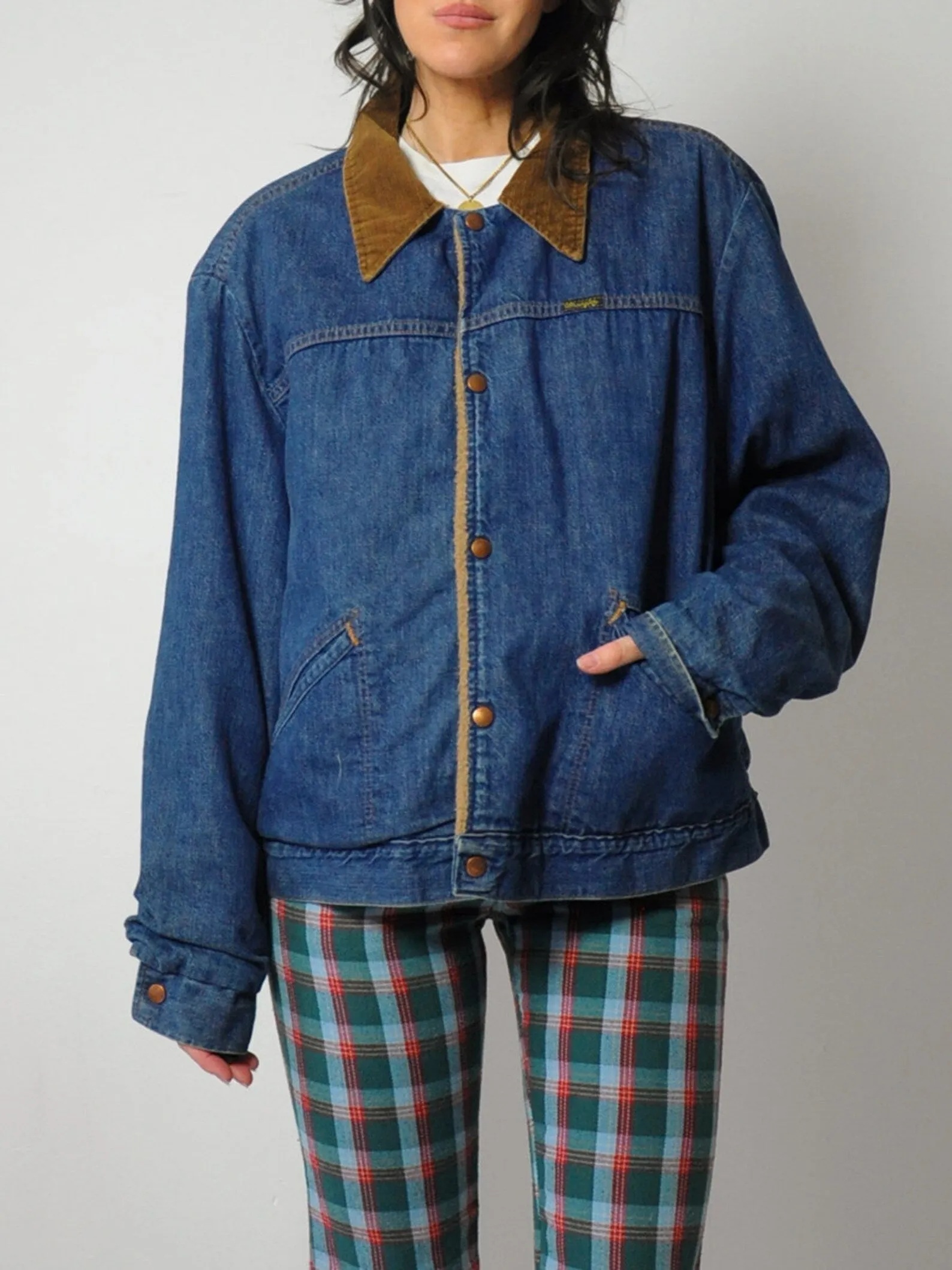 1970's Blanket Lined Wrangler Jean Jacket