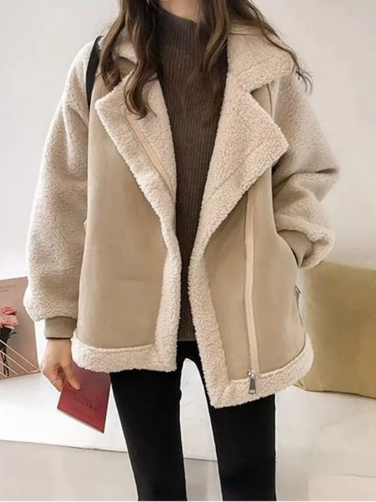 2023 Loose Fur All-in-one Winter Jacket