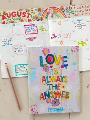 2024-25 Academic Planner - Love Is The Answer