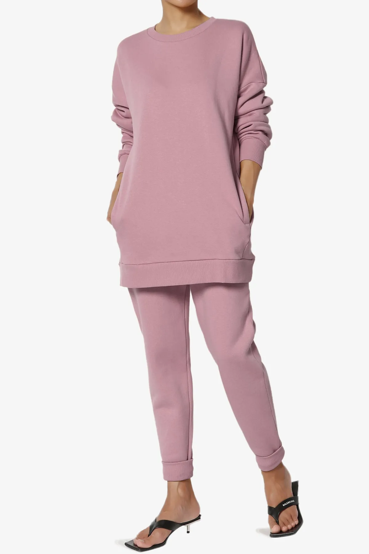 Accie Fleece Pullover & Jogger Set