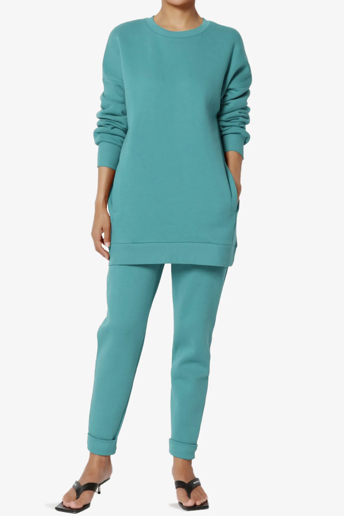 Accie Fleece Pullover & Jogger Set