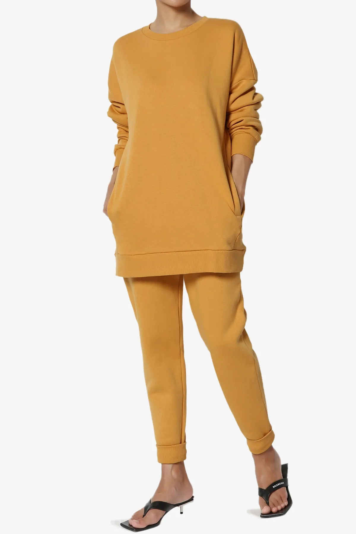 Accie Fleece Pullover & Jogger Set