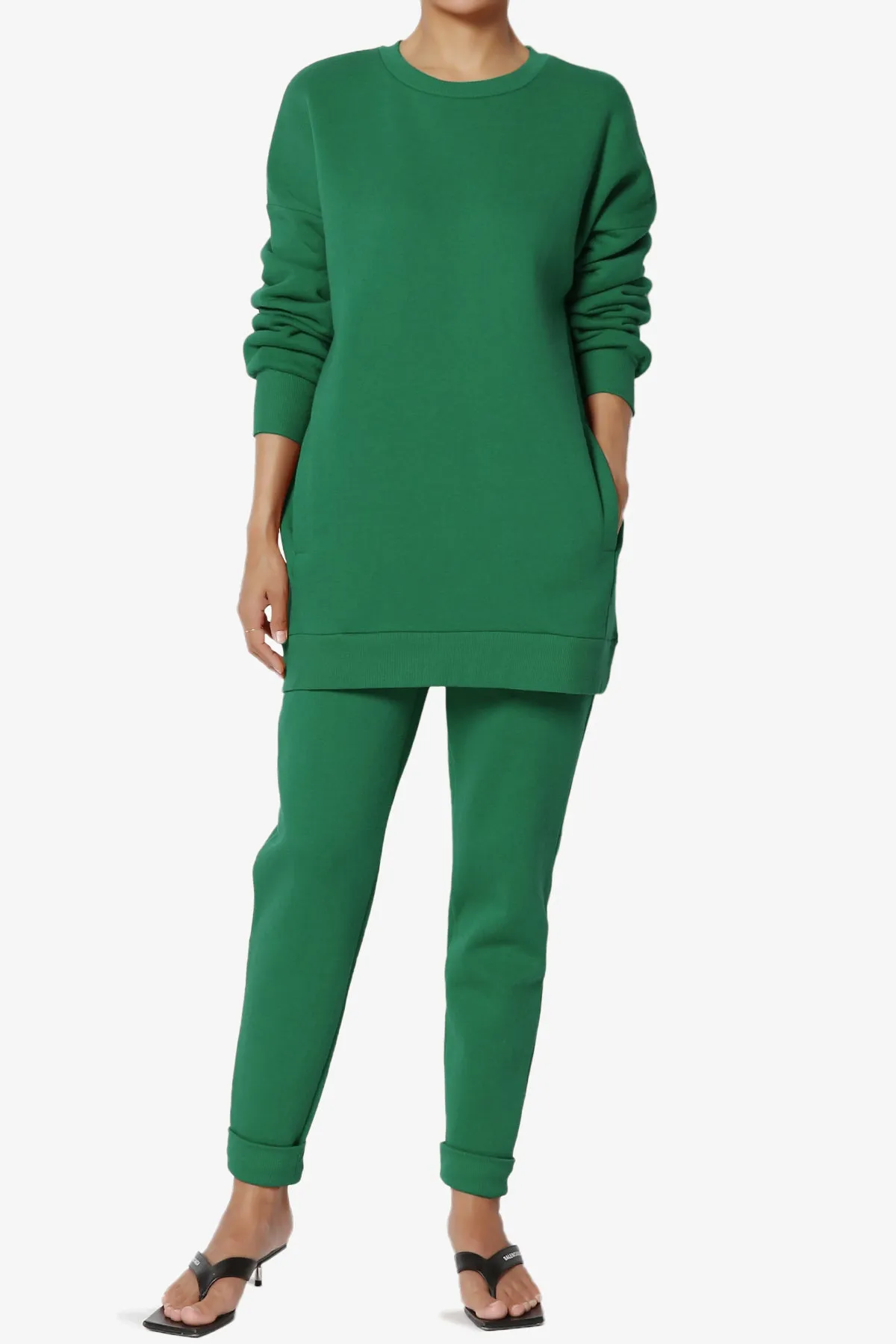 Accie Fleece Pullover & Jogger Set