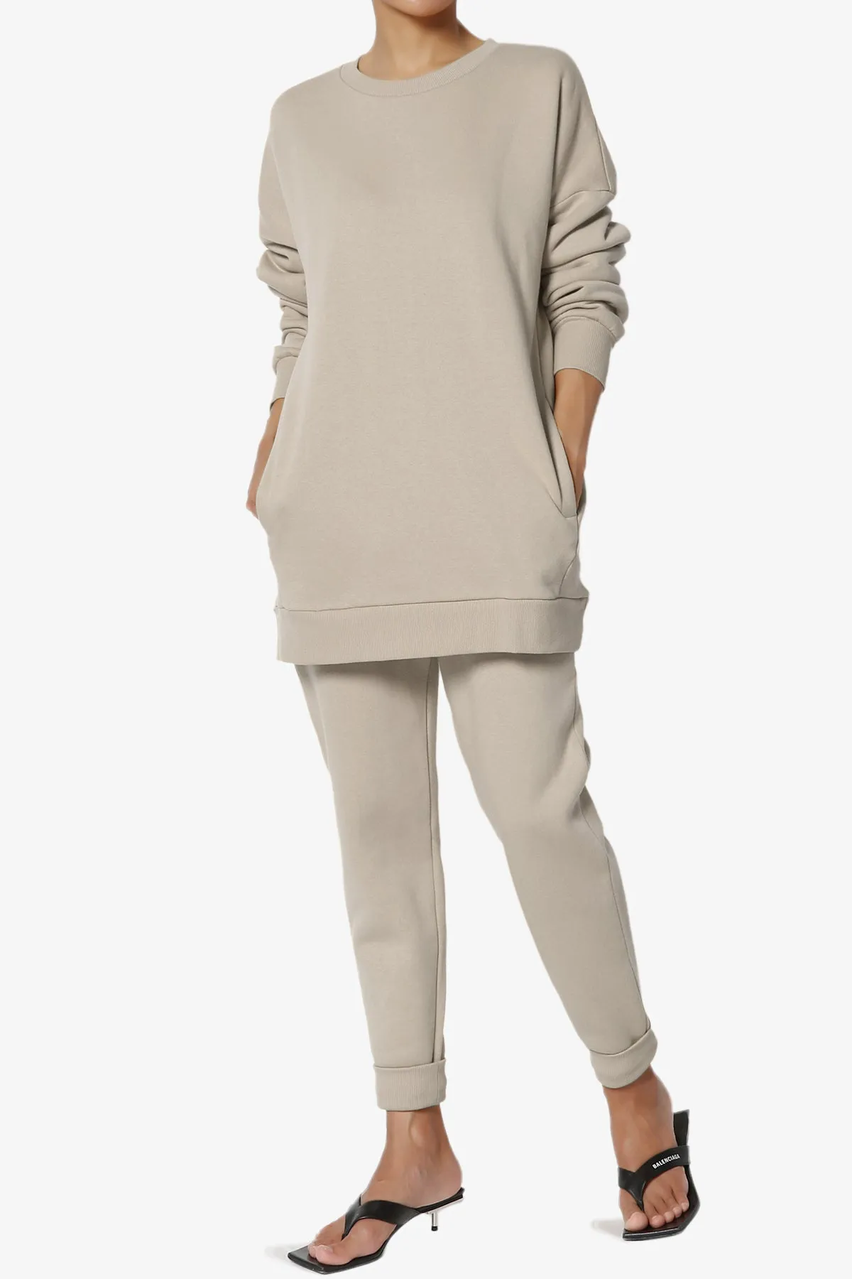 Accie Fleece Pullover & Jogger Set