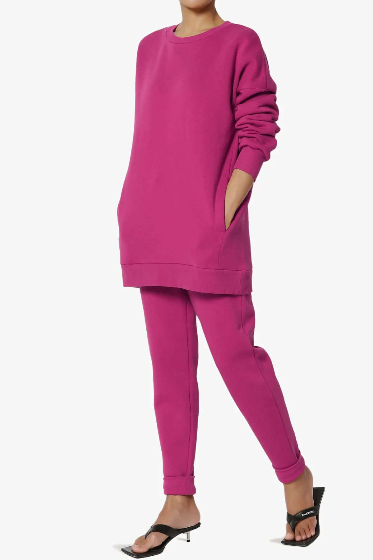 Accie Fleece Pullover & Jogger Set
