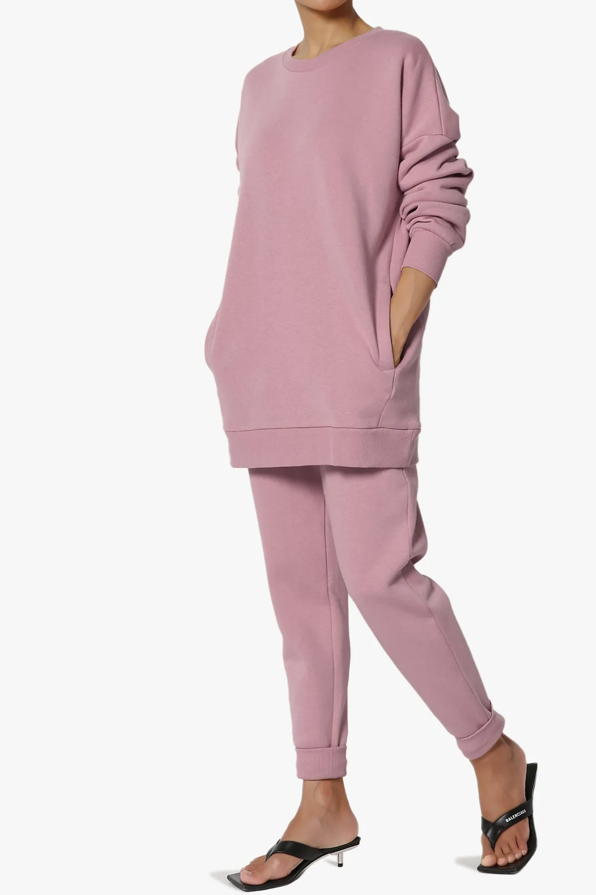 Accie Fleece Pullover & Jogger Set