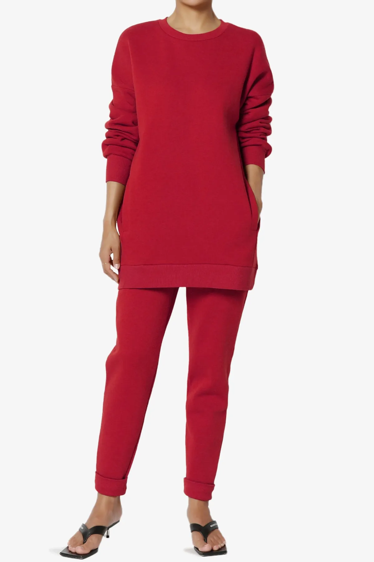 Accie Fleece Pullover & Jogger Set