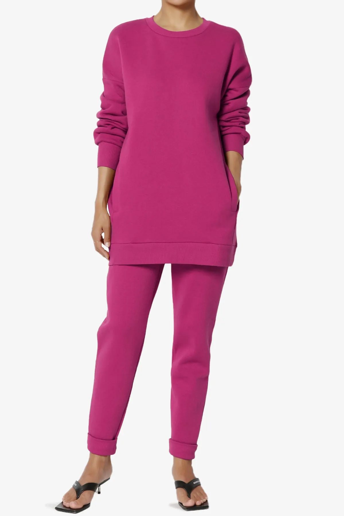 Accie Fleece Pullover & Jogger Set
