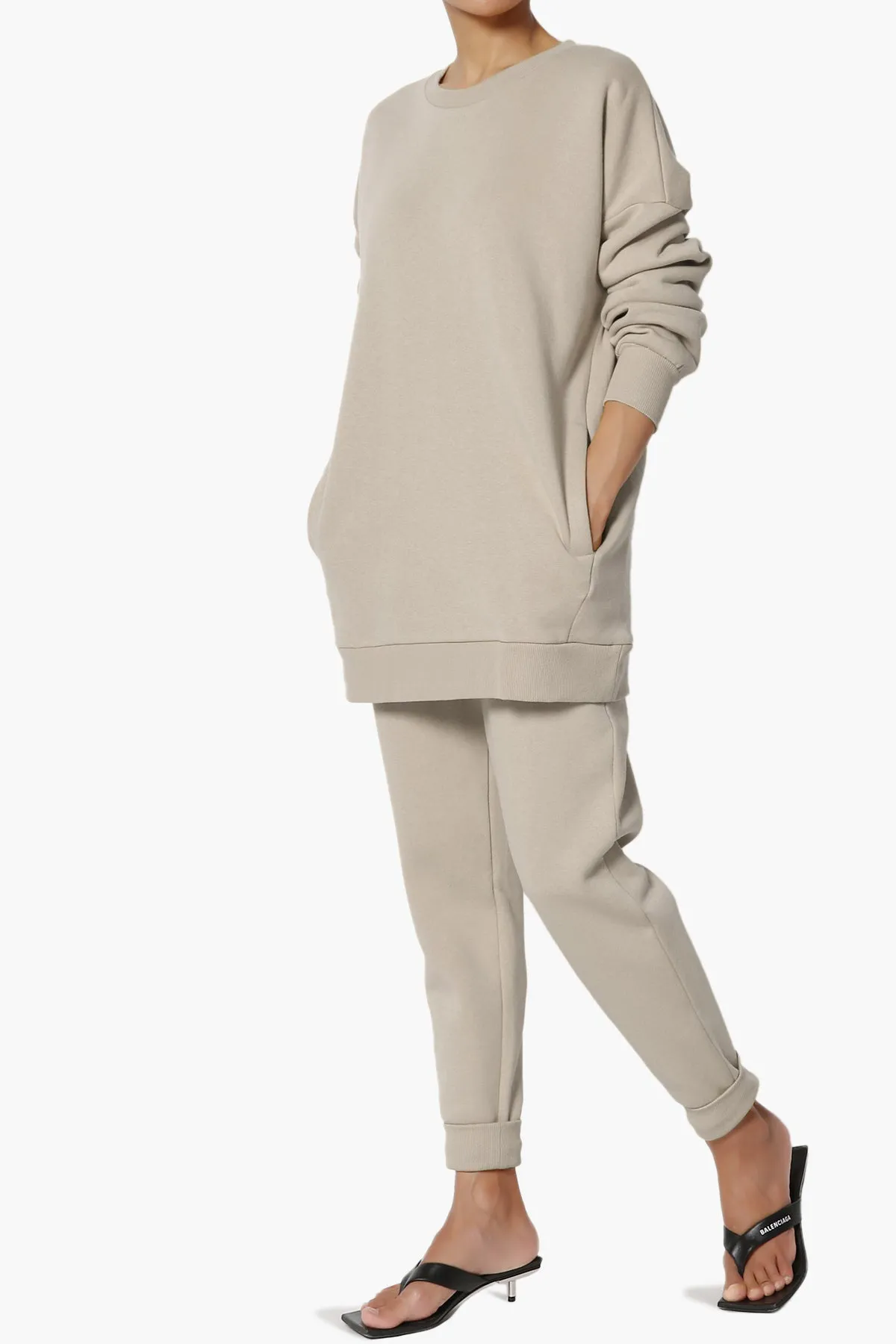 Accie Fleece Pullover & Jogger Set