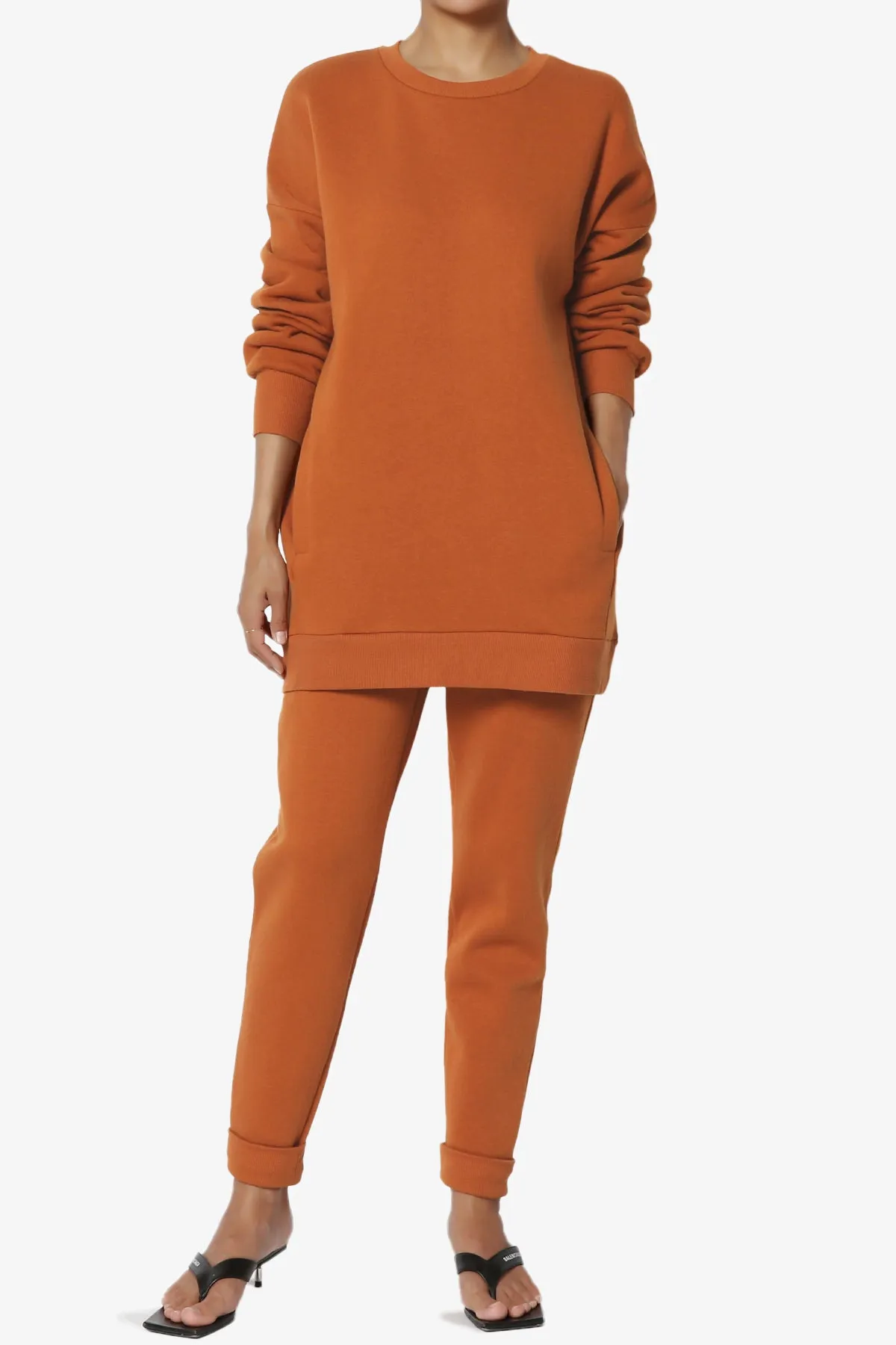 Accie Fleece Pullover & Jogger Set