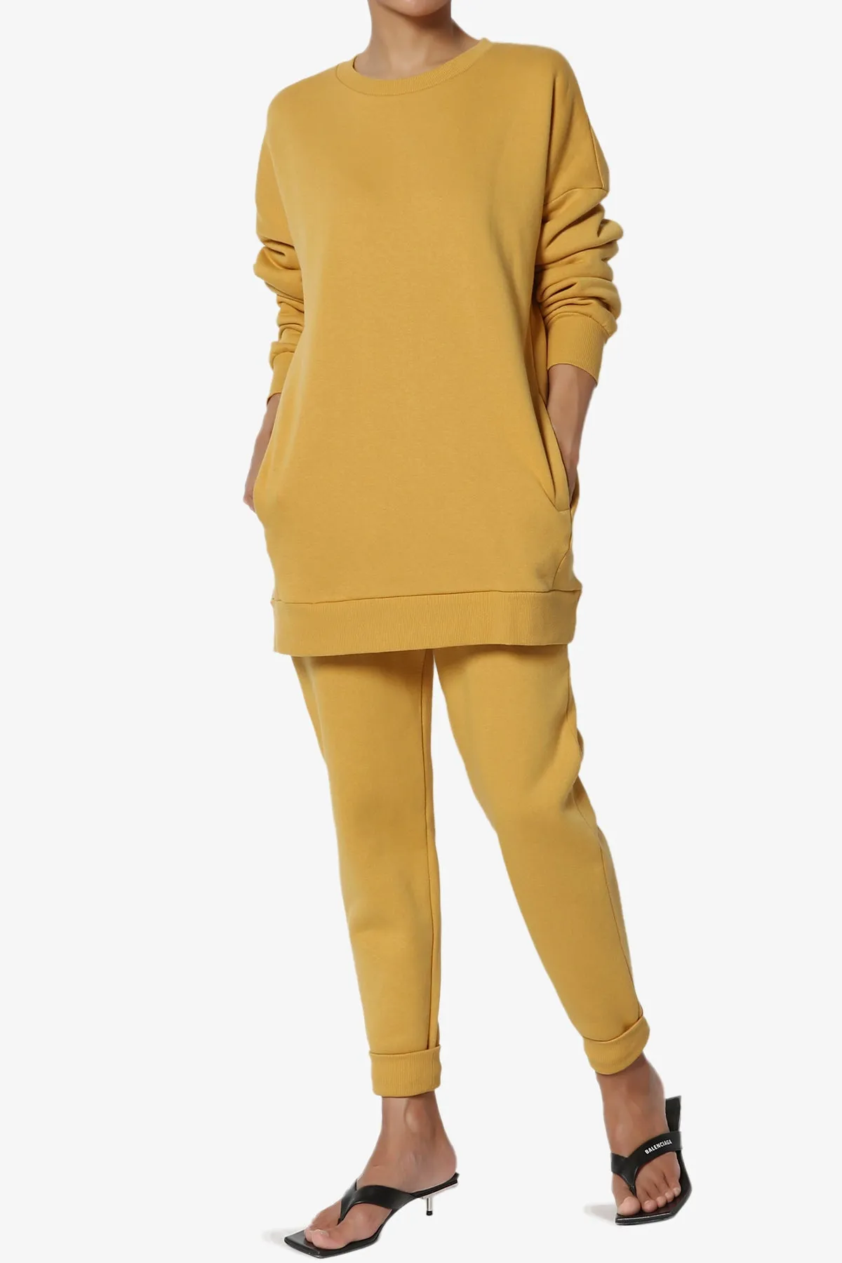 Accie Fleece Pullover & Jogger Set