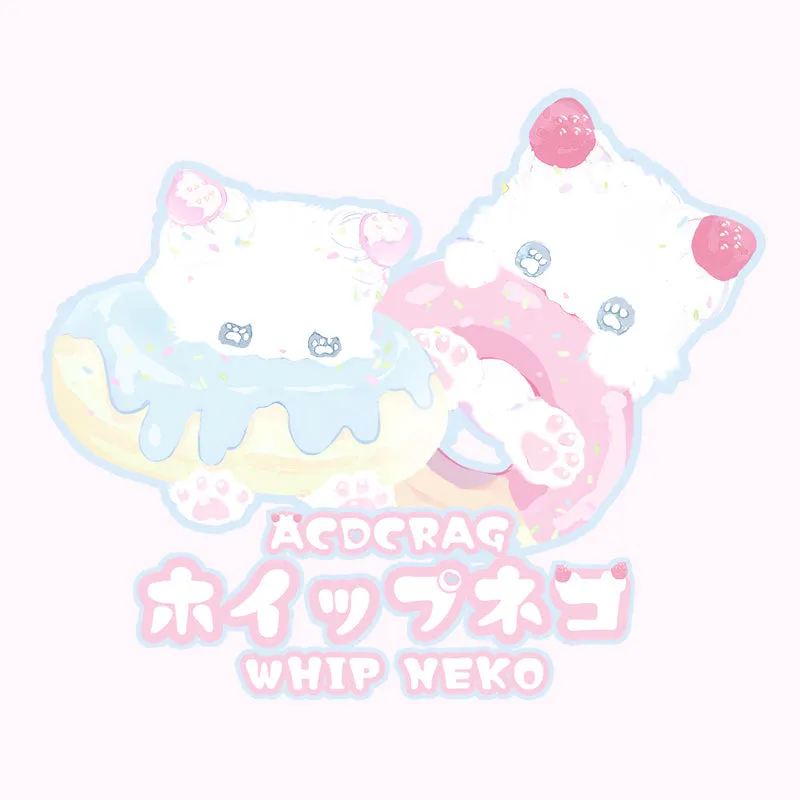 ACDC RAG "Whip Cat" pink hoodie