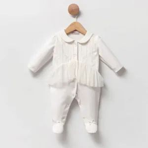Adorable white onesie
