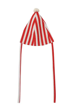 Adult Striped Clown Hat