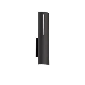 Aegis 20 In. LED Outdoor Wall Sconce 4000K Black Finish