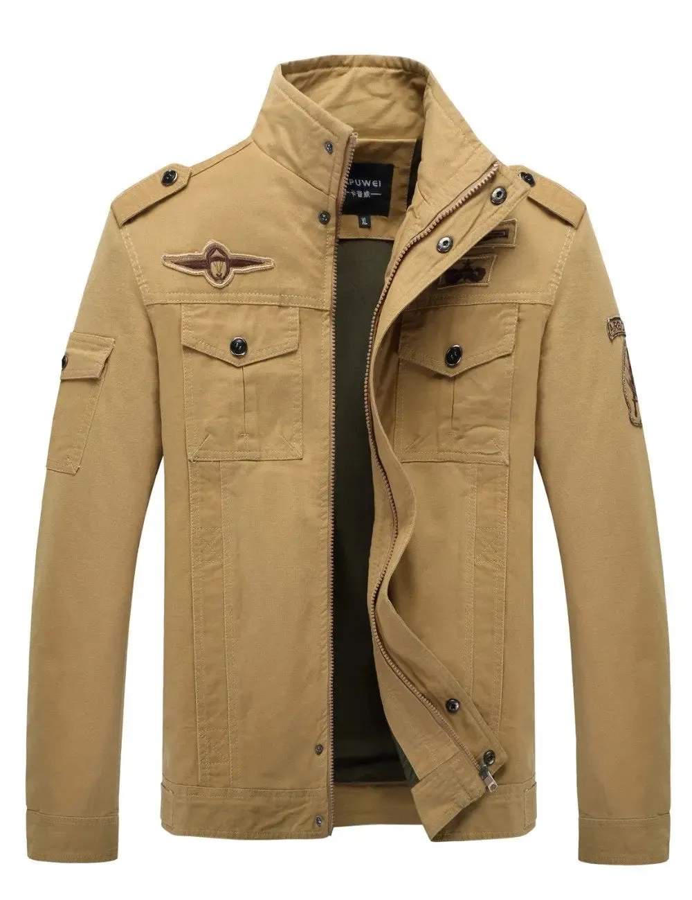 Airborne Mens Jacket: Perfect for Outdoor Adventures or Casual Outdoor Wear