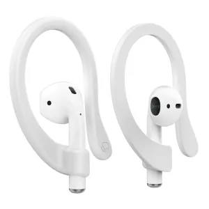 AirPods / AirPods Pro Magnetisk Silikone Earhook - Hvid