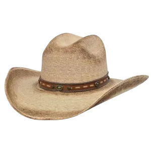 Alamo® Unisex Hearn Palm Straw Western Cowboy Hat D28740