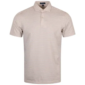 Albatross Cotton Blend Stripe Pique Polo Summer Dunes - SS24