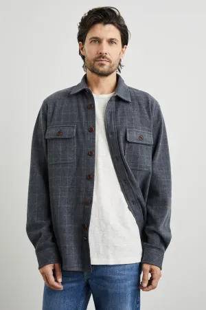 ALDER SHIRT - NAVY JASPE CHECK