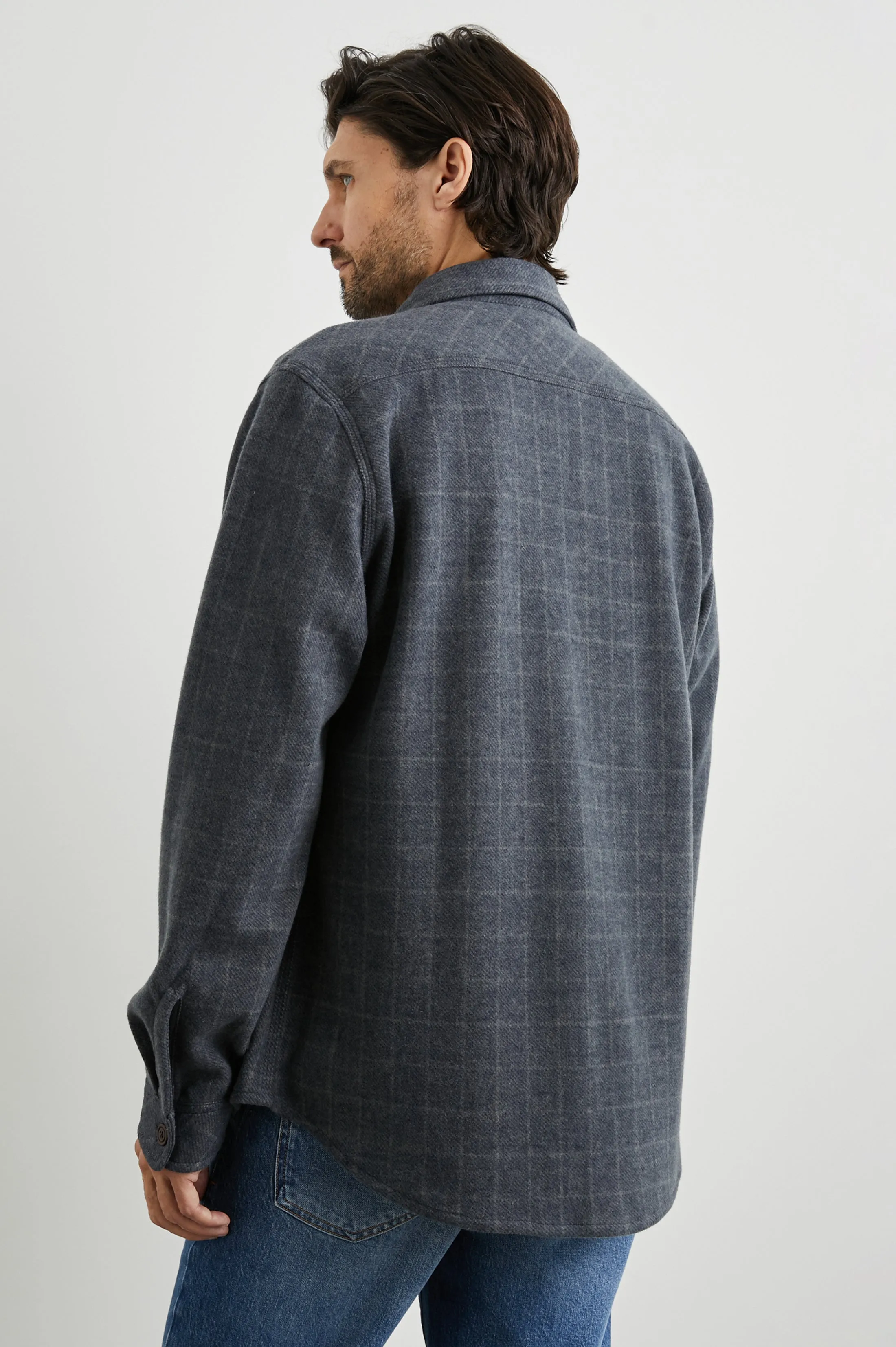 ALDER SHIRT - NAVY JASPE CHECK