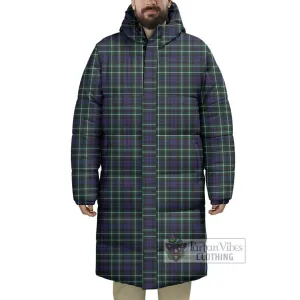 Allardice Tartan Long Down Jacket