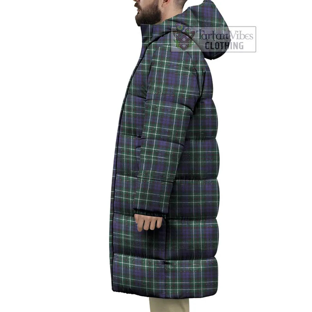 Allardice Tartan Long Down Jacket