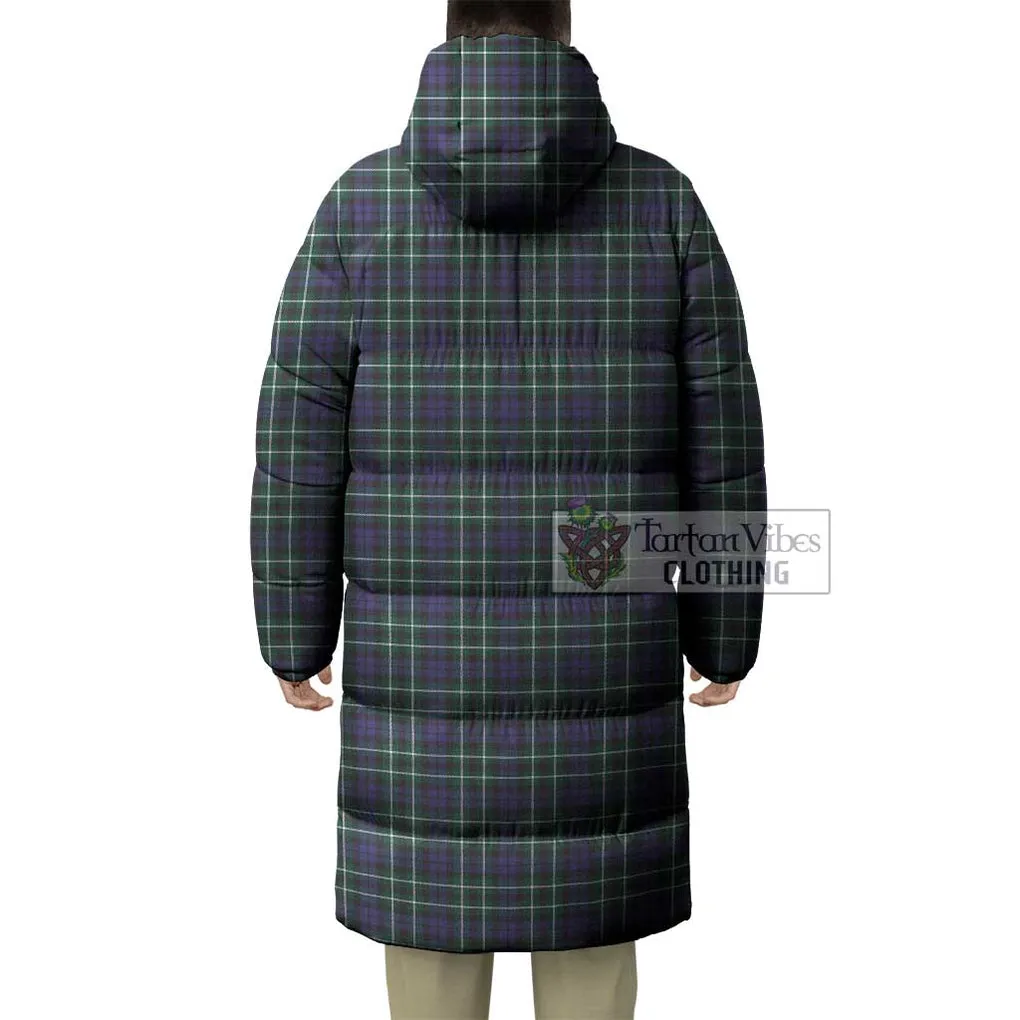 Allardice Tartan Long Down Jacket