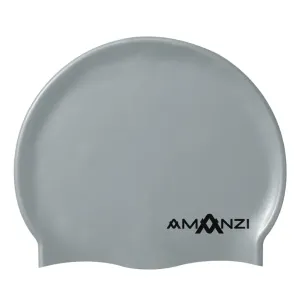Amanzi Long Hair Swim Cap AM01384 - Silver