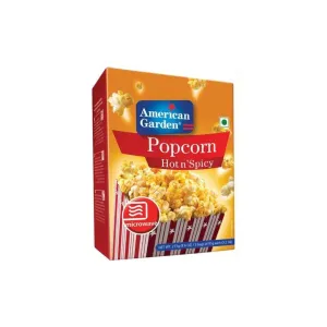 American Garden Microwave Popcorn, Hot N Spicy, 273g