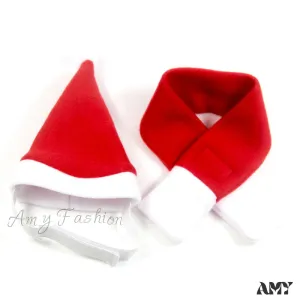 Amy Fashion - Pet Dog One-sided Velvet Scarf Hat Kit