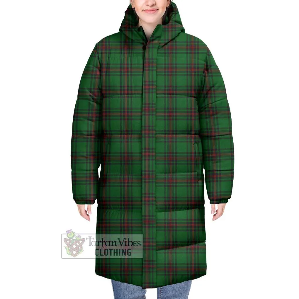 Anstruther Tartan Long Down Jacket