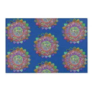 Area Rugs Featuring Hand-Drawn Mandala Designs