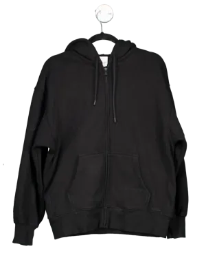 Aritzia Black Boyfriend Fit Sweatfleece Cozy Fleece UK S