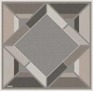 Armine Iconic 100% Silk Scarf No. 4