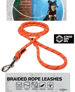 Atwood Braided Rope Dog Leash 9.5mm 1.5m