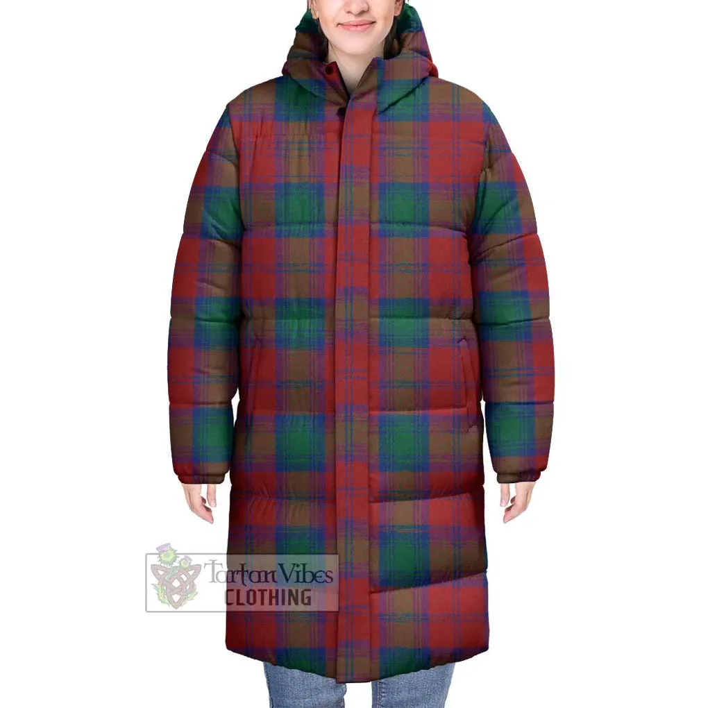 Auchinleck (Affleck) Tartan Long Down Jacket