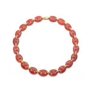 Aurore Red Stone Necklace