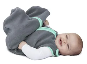 baby deedee Sleep nest Fleece Baby Sleeping Bag Sack, Lake Green, Large (18-36 Months)