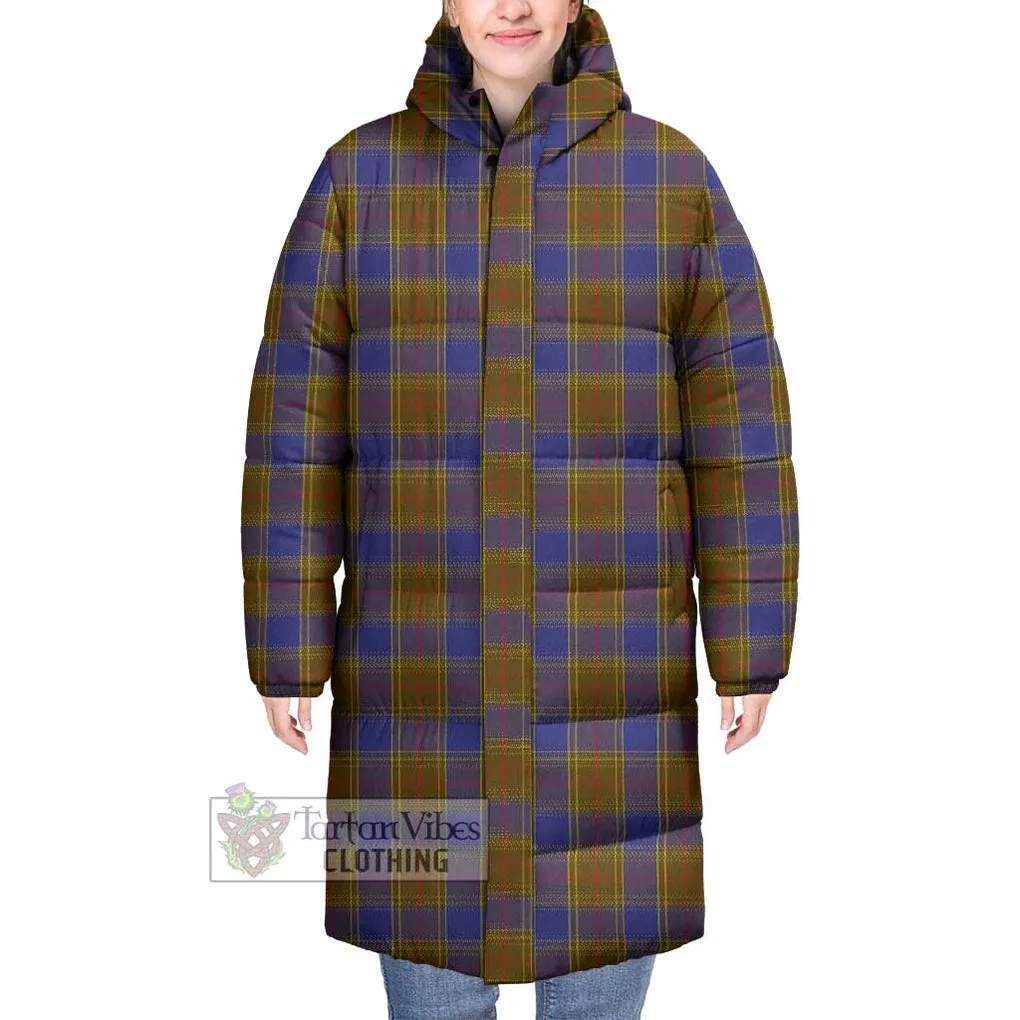 Balfour Tartan Long Down Jacket