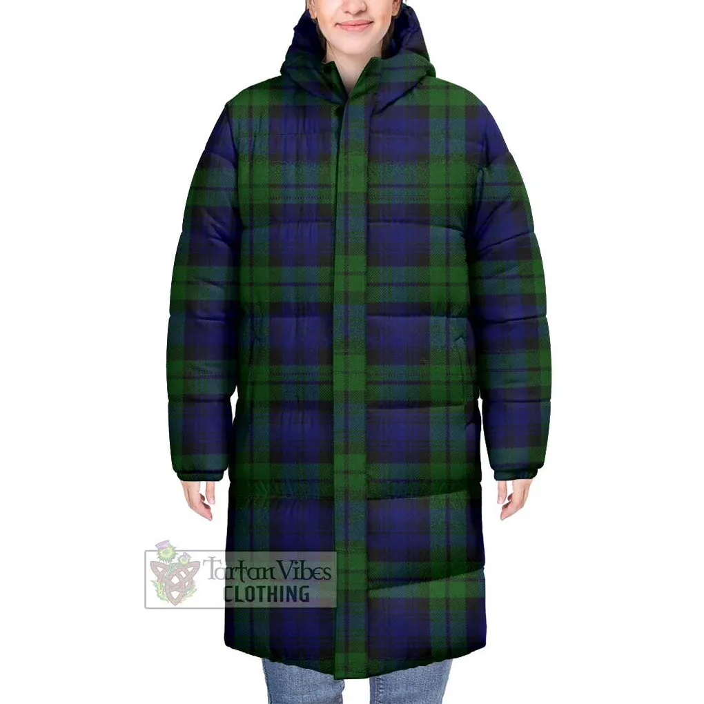 Bannatyne Tartan Long Down Jacket