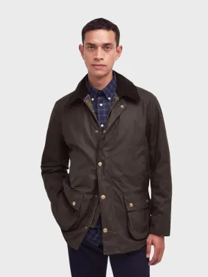 Barbour Coat Ashby Wax Mid Olive