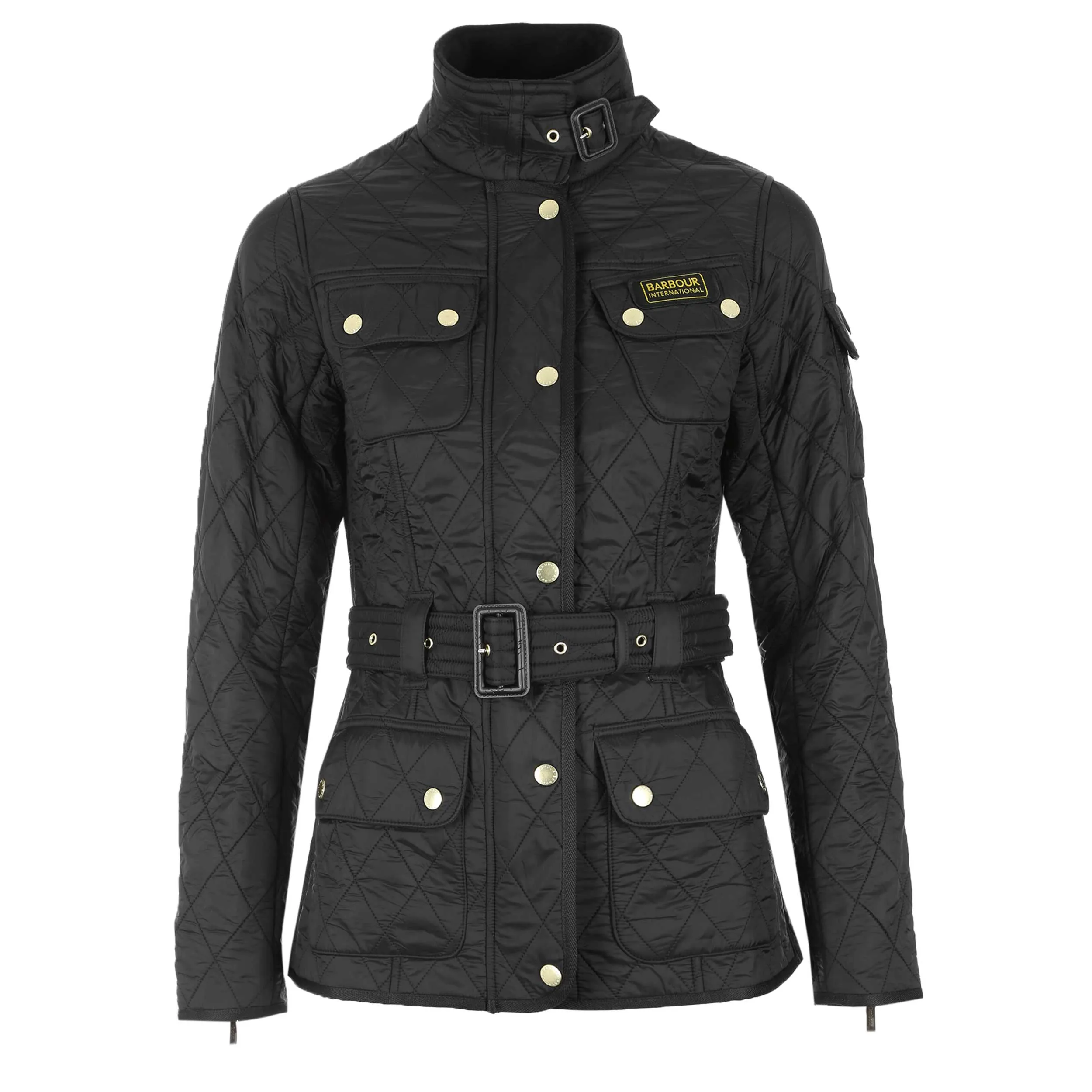 Barbour Polarquilt Ladies Quilted Jacket in Black