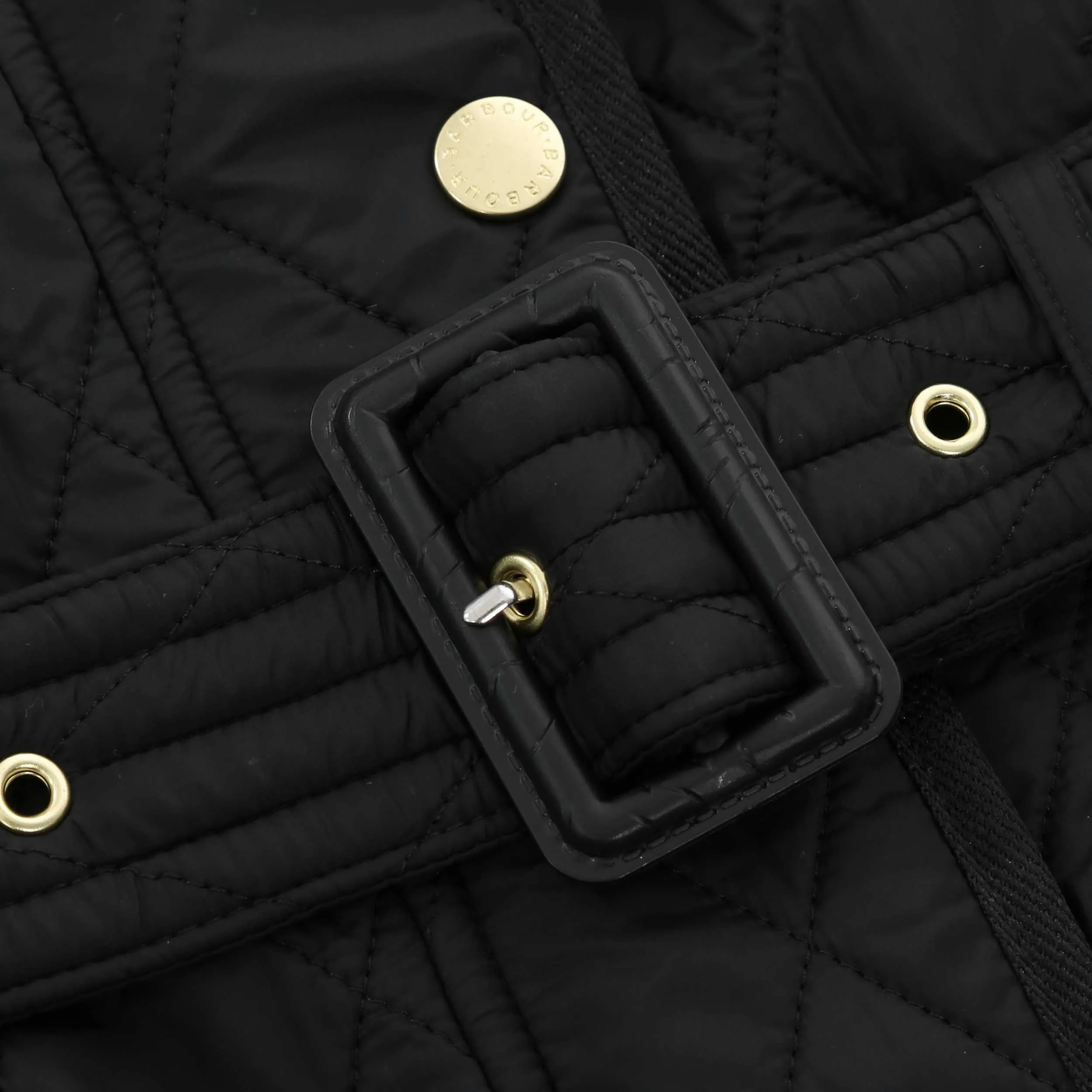 Barbour Polarquilt Ladies Quilted Jacket in Black