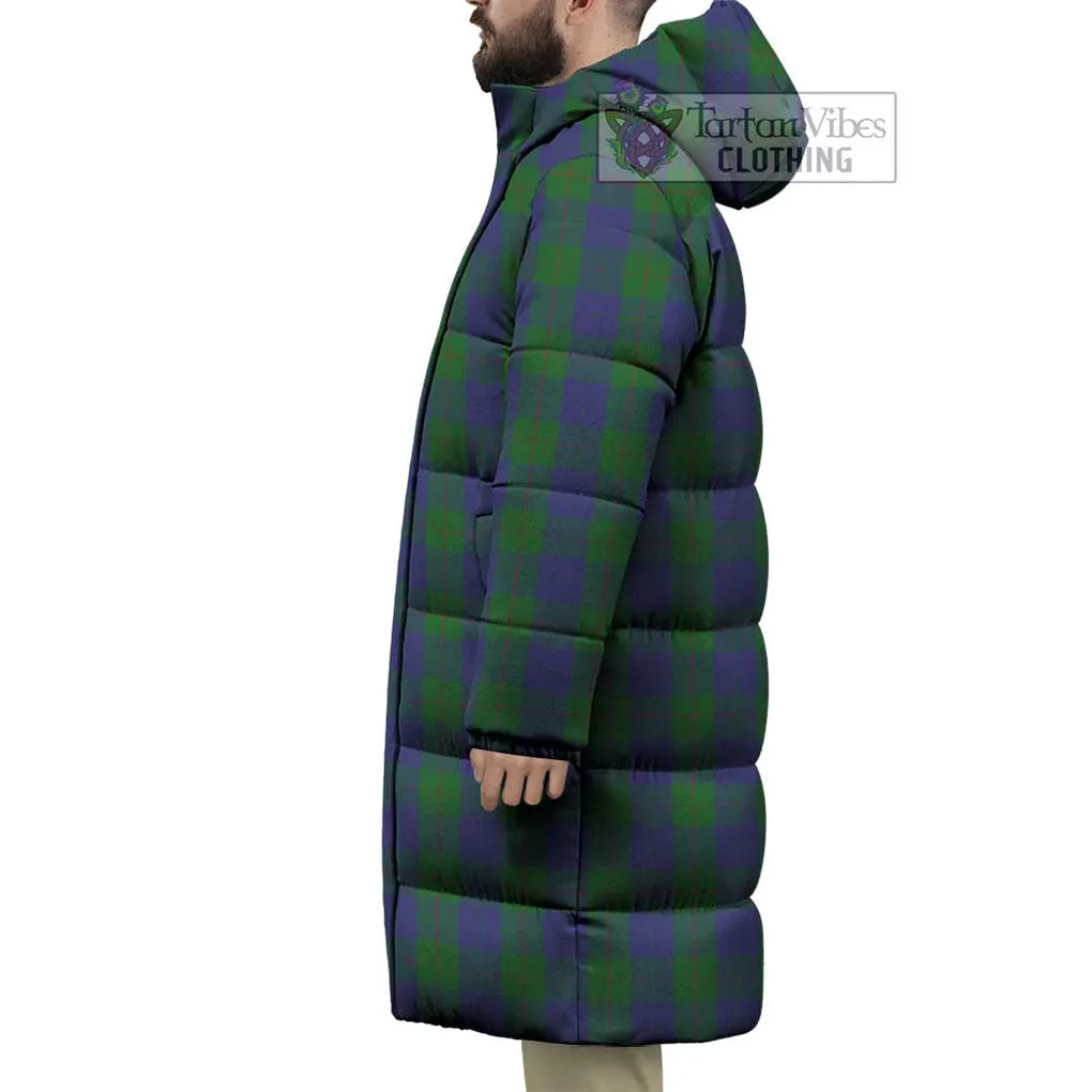 Barclay Tartan Long Down Jacket