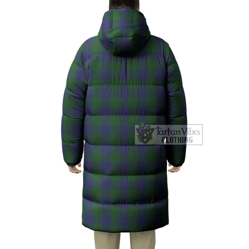 Barclay Tartan Long Down Jacket