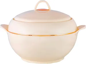 Beige Casserole Hot Pot Food Warmer 5L
