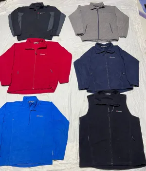 Berghaus Fleece Jackets Half Zip 16 Pieces