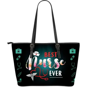 Best Nurse Ever Large Tote Bag