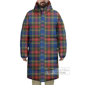 Bethune Tartan Long Down Jacket